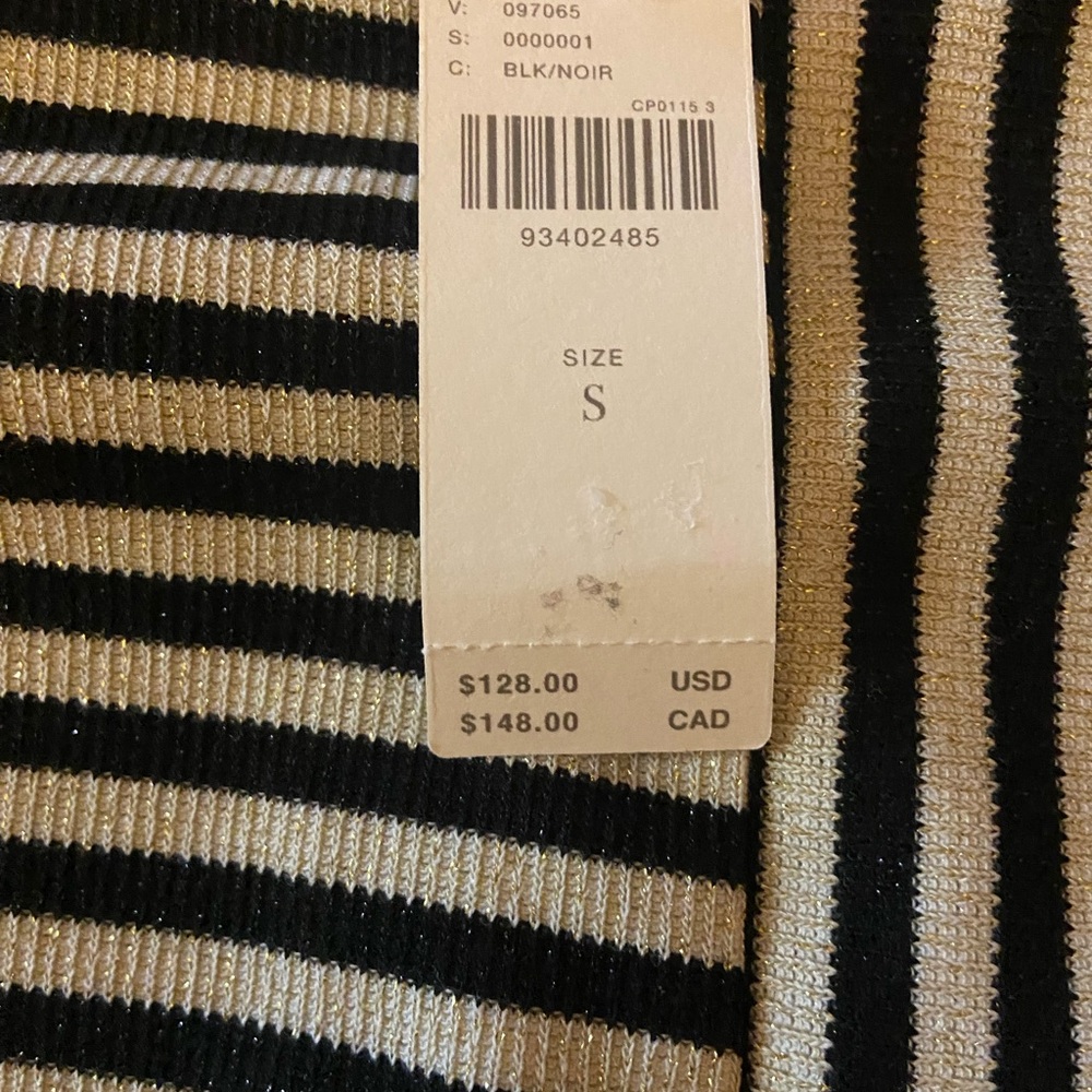 Maeve Black and White Button Down Shirt - Picture 5 of 12